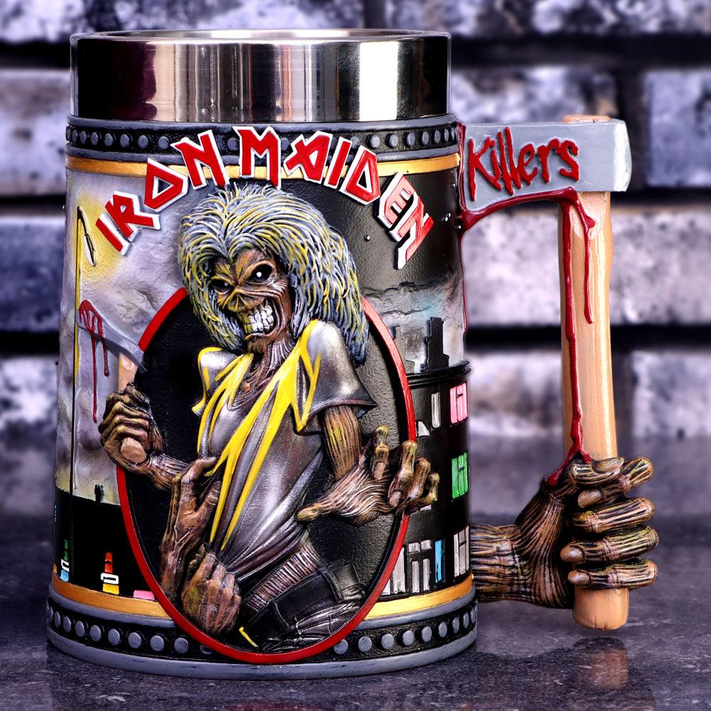 Iron Maiden Killers Tankard 15.5cm - Buy Tankards at GiftMasters.co.uk