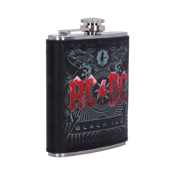 ACDC Black Ice Hip Flask - GiftMasters.co.uk