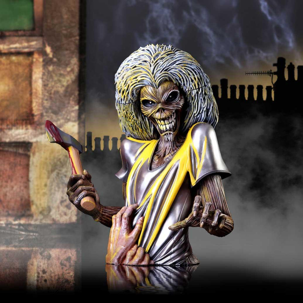 Iron Maiden Killers Bust Box 30cm - Buy Boxes at GiftMasters.co.uk