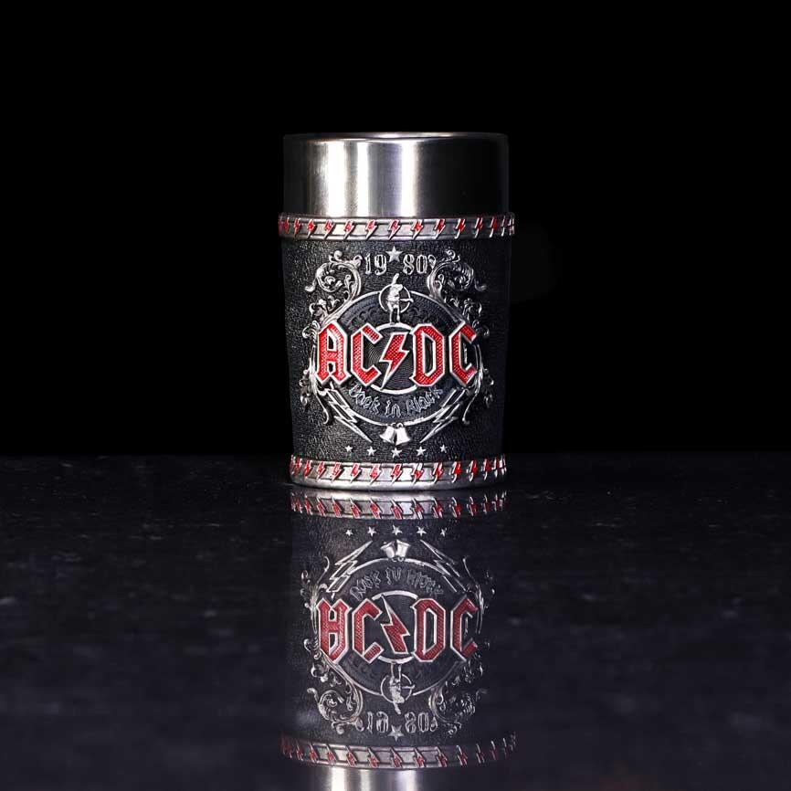 ACDC Back in Black Shot Glass 8.5cm