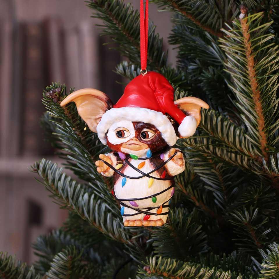 Gremlins Gizmo in Fairy Lights Hanging Ornament - Buy Hanging Decorations at GiftMasters.co.uk