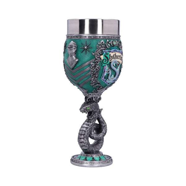 Harry Potter Slytherin Collectible Goblet 19.5cm - GiftMasters.co.uk