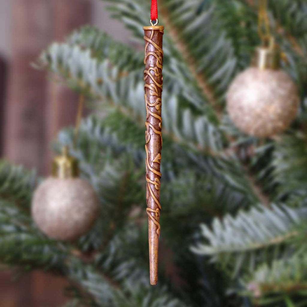 Harry Potter Hermione's Wand Hanging Ornament - Buy Hanging Decorations at GiftMasters.co.uk