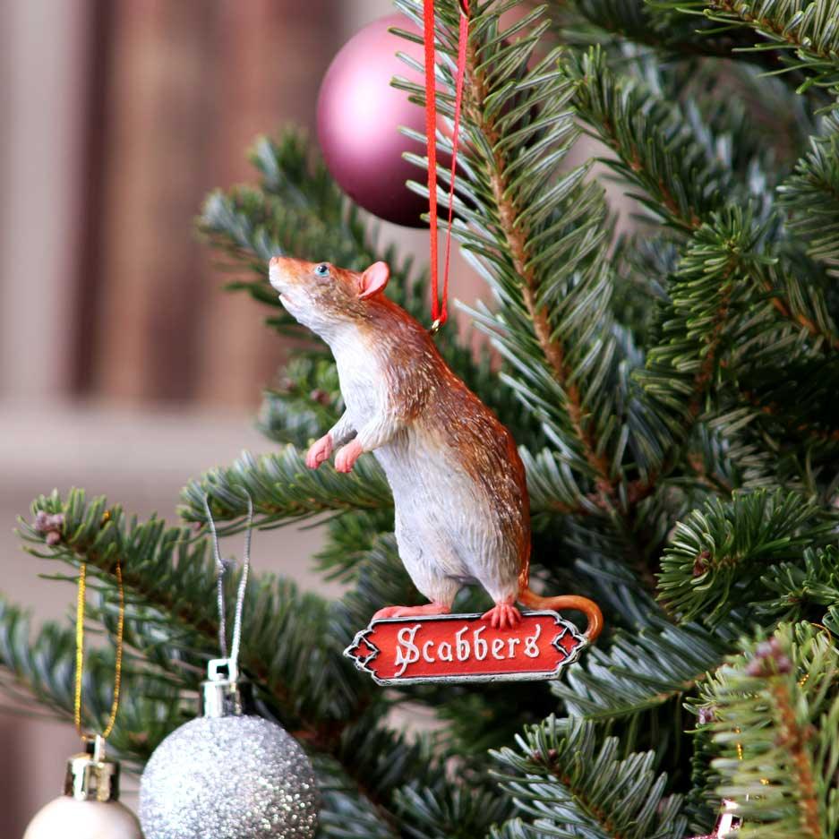 Harry Potter - Scabbers Hanging Ornament 9cm - Buy Hanging Decorations at GiftMasters.co.uk