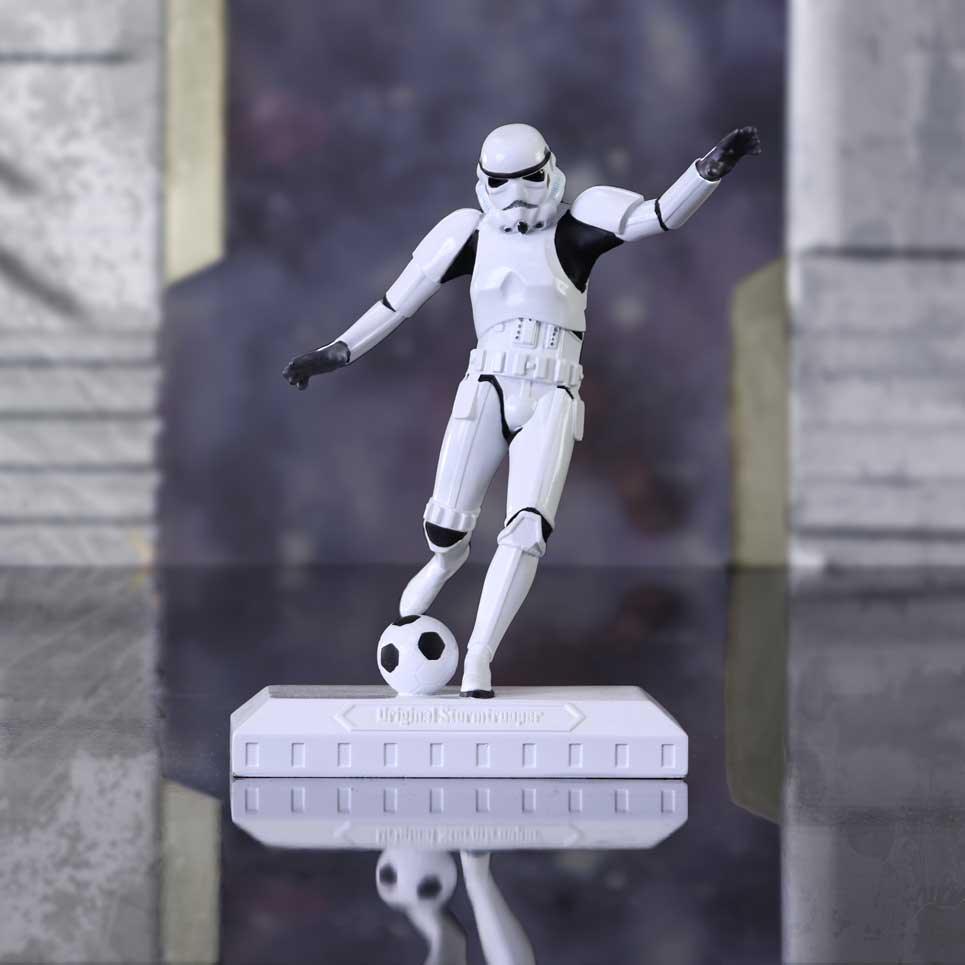 Stormtrooper Back of the Net 17cm Ornament - Buy Figurines Medium (15-29cm) at GiftMasters.co.uk