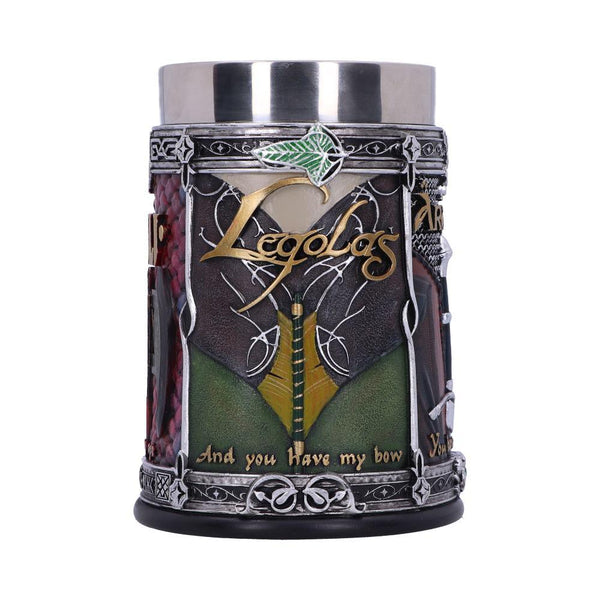 Lord of the Rings The Fellowship Tankard 15.5cm - GiftMasters.co.uk
