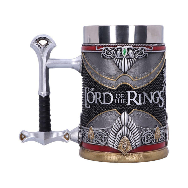Lord of the Rings Aragorn Tankard 15.5cm - GiftMasters.co.uk