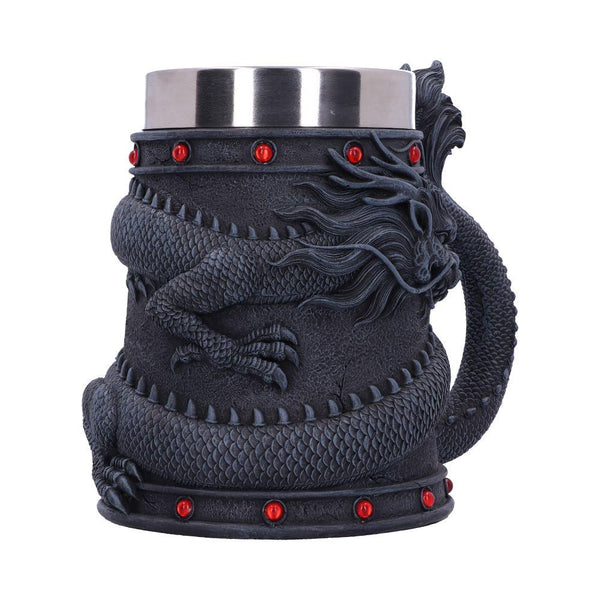 Dragon Coil Tankard 16cm - GiftMasters.co.uk
