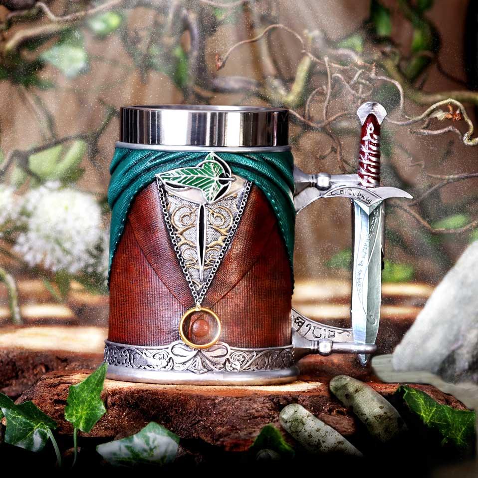 Lord of the Rings Frodo Tankard 15.5cm - Buy Tankards at GiftMasters.co.uk