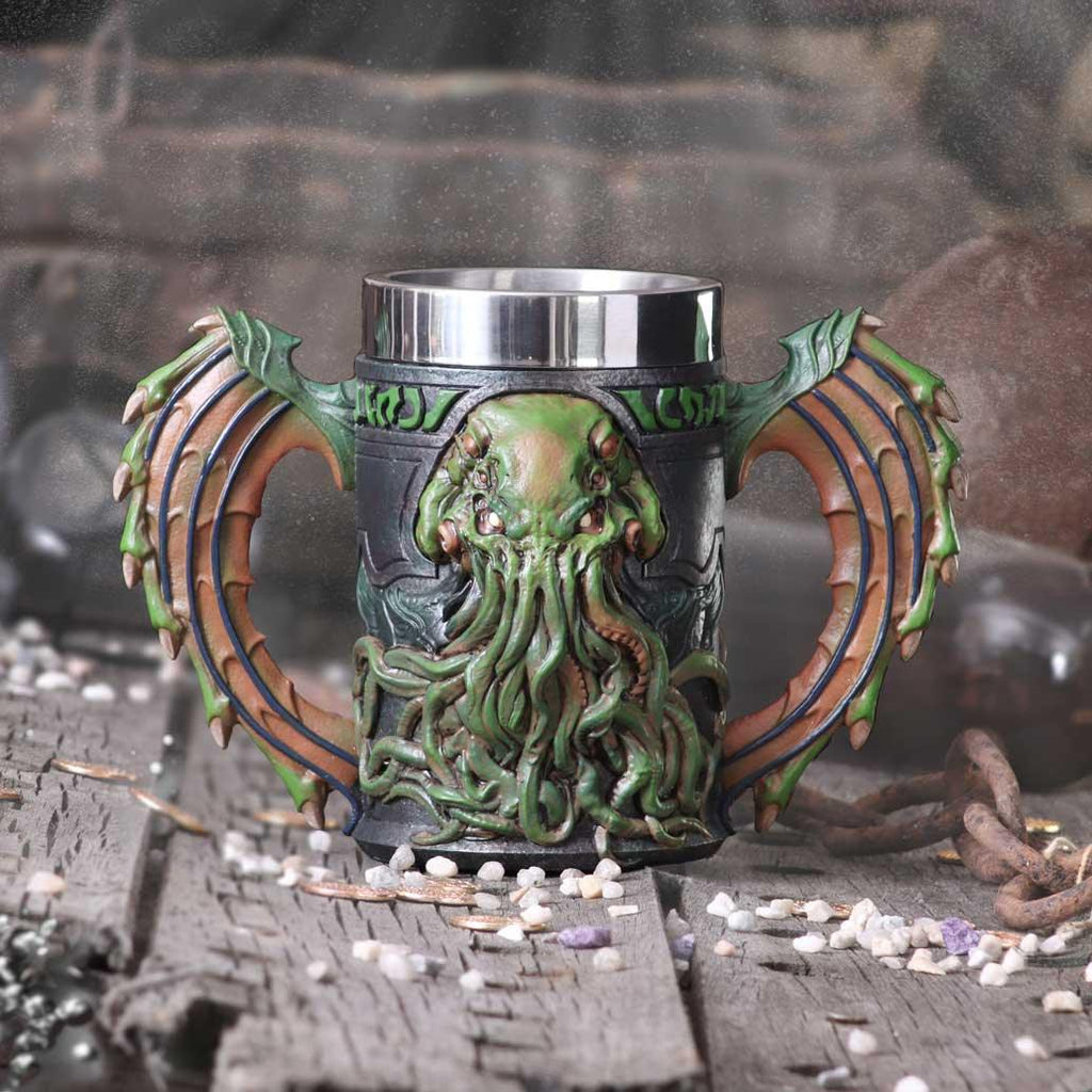 The Vessel of Cthulhu (JR) 24cm - Buy Tankards at GiftMasters.co.uk