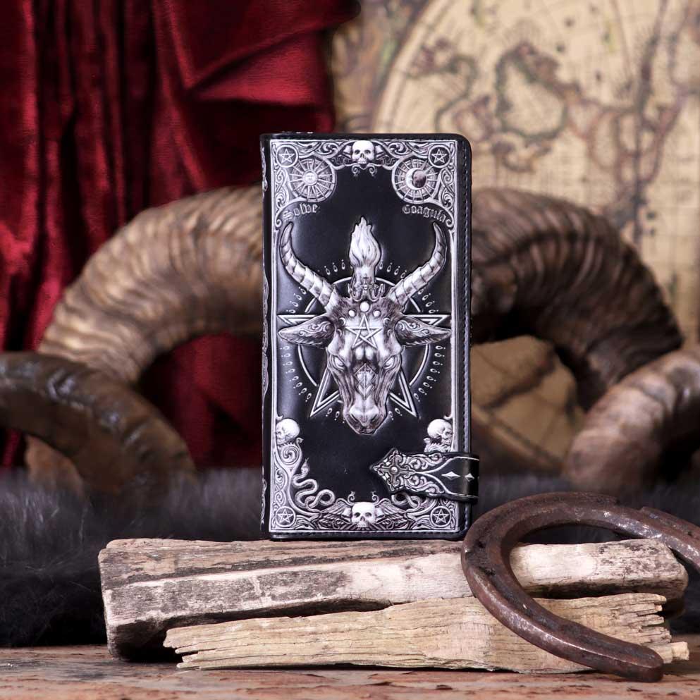 Baphomet Embossed Purse 18.5cm - Buy Purses at GiftMasters.co.uk