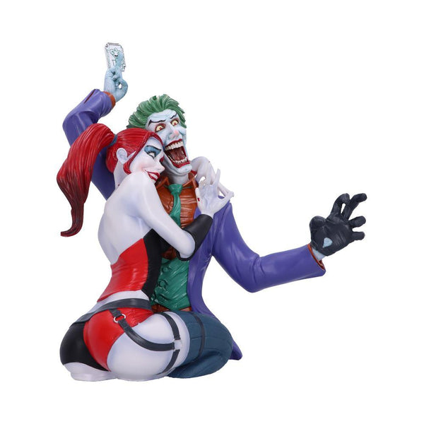 The Joker and Harley Quinn Bust 37.5cm Ornament - GiftMasters.co.uk