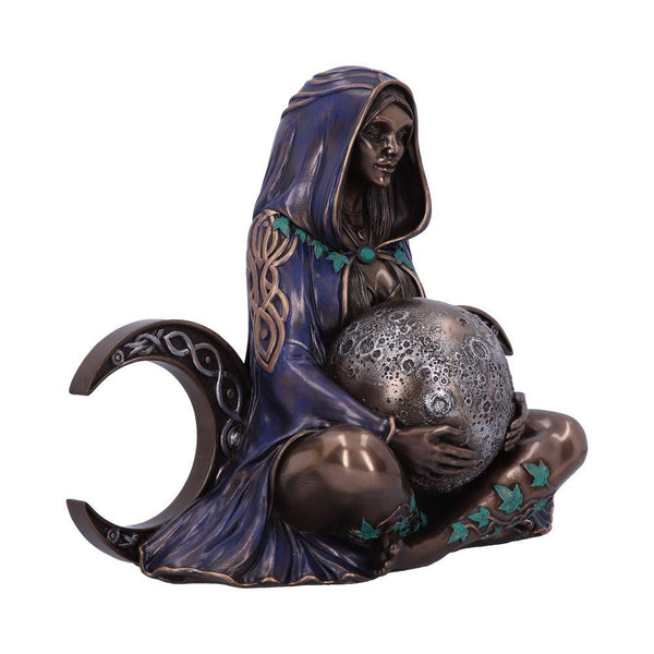 Triple Moon Goddess Art Statue 31cm Ornament - GiftMasters.co.uk