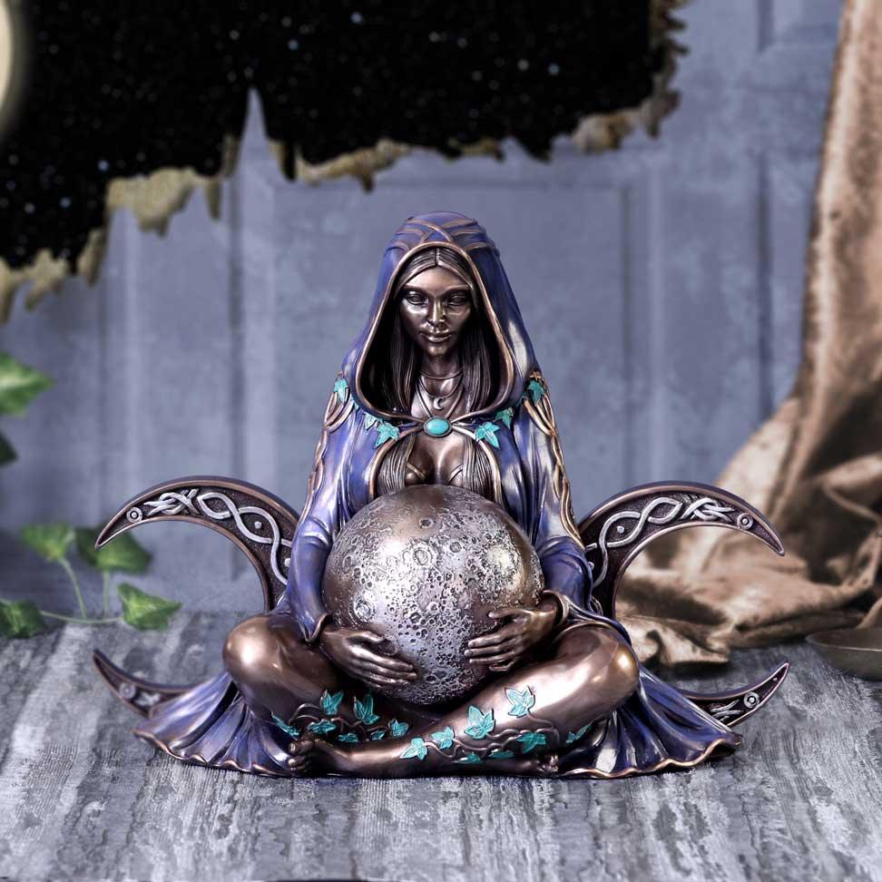 Triple Moon Goddess Art Statue 31cm Ornament - Buy Figurines Large (30-50cm) at GiftMasters.co.uk