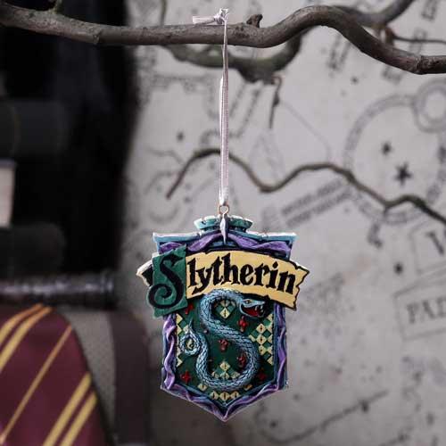 Harry Potter Slytherin Crest Hanging Ornament 8cm - Buy Hanging Decorations at GiftMasters.co.uk