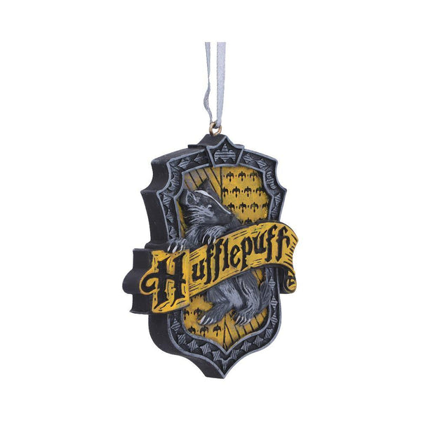 Harry Potter Hufflepuff Crest Hanging Ornament 8cm - GiftMasters.co.uk