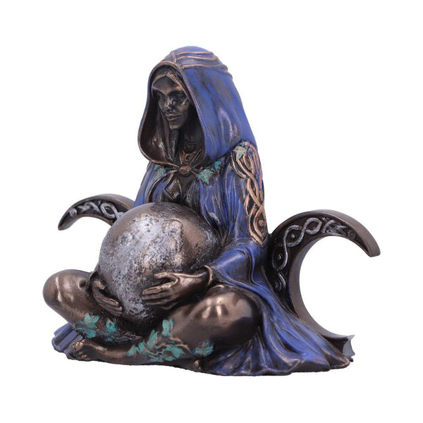Triple Moon Goddess Art Figurine (Mini) 8.5cm Ornament - GiftMasters.co.uk