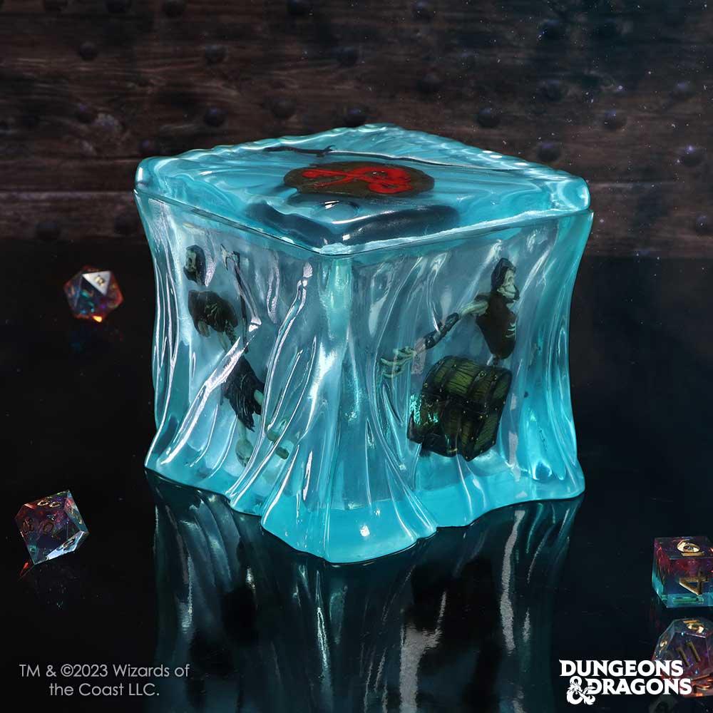 Dungeons & Dragons Gelatinous Cube Dice Box 11.5cm - Buy Boxes at GiftMasters.co.uk