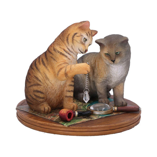 Purrlock Holmes (LP) 10.5cm Ornament - GiftMasters.co.uk