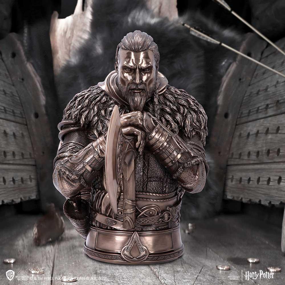 Assassin's Creed Valhalla Eivor Bust (Bronze) 31cm - Buy Boxes at GiftMasters.co.uk