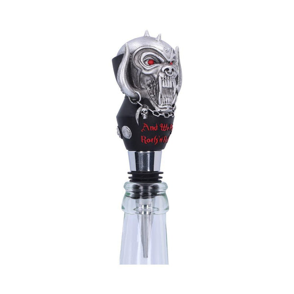 Motorhead Warpig Bottle Stopper 13.5cm - GiftMasters.co.uk