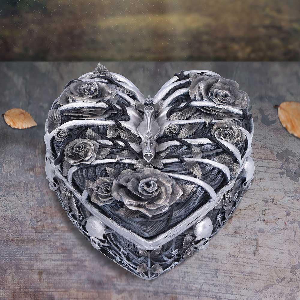 Caged Heart Box 10.5cm