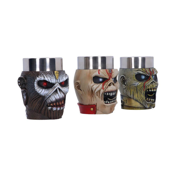 Iron Maiden Eddie Shot Glass Set 9cm - GiftMasters.co.uk