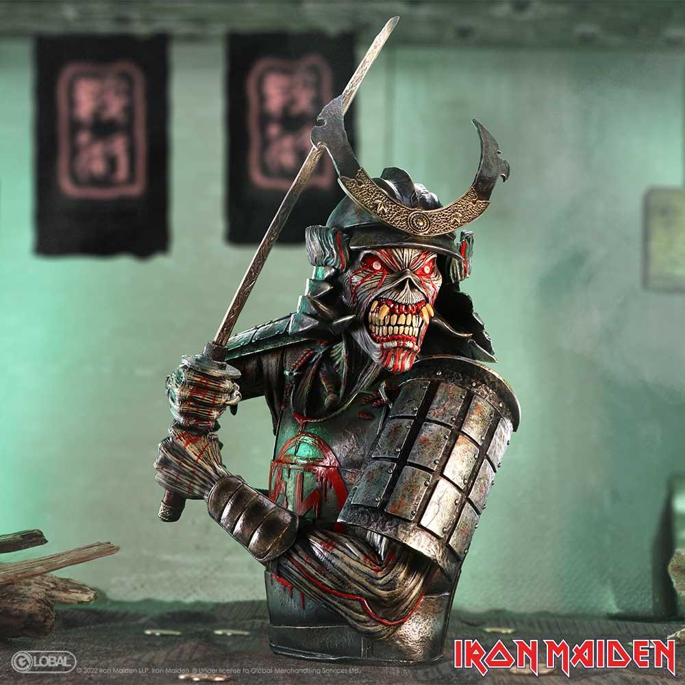 Iron Maiden Senjutsu Bust Box 41cm - Buy Boxes at GiftMasters.co.uk