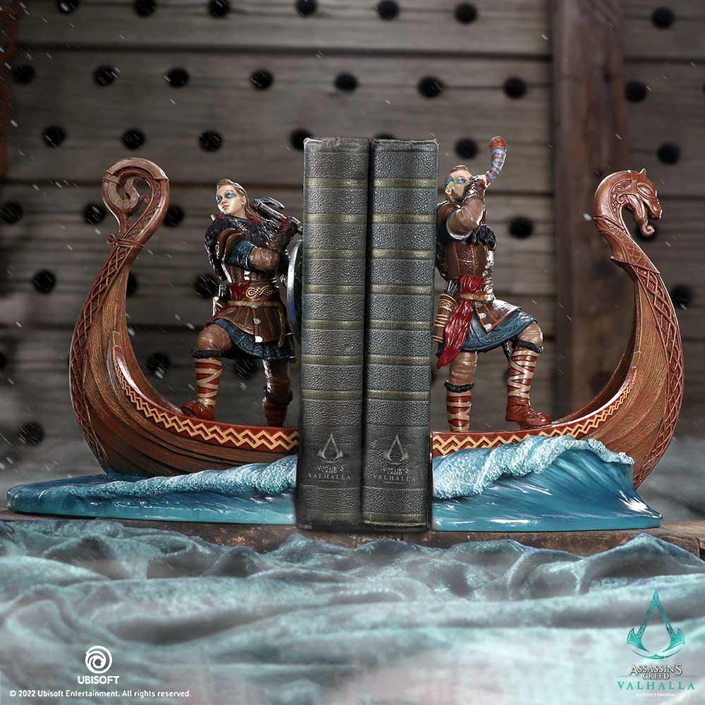 Assassin's Creed¬Æ Valhalla Bookends 31cm - Buy Bookends at GiftMasters.co.uk