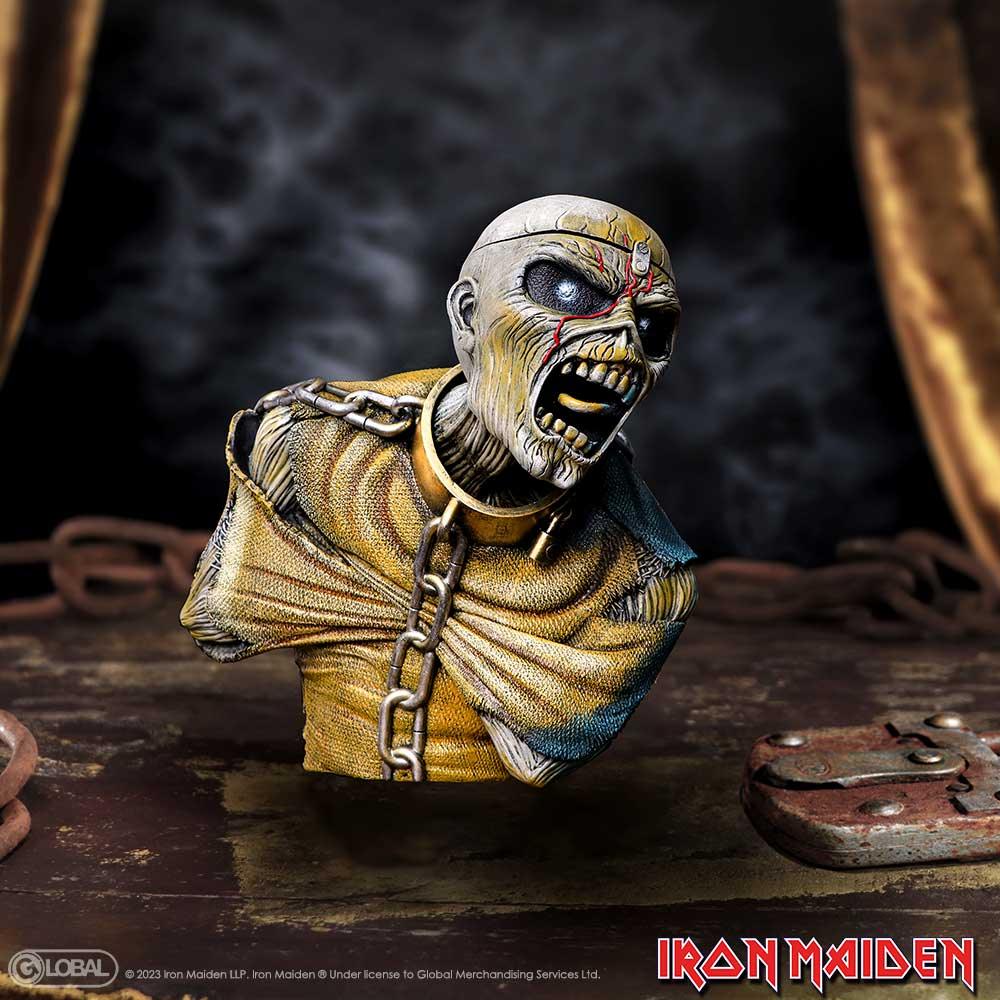 Iron Maiden Piece of Mind Bust Box (Small) 12cm - Buy Boxes at GiftMasters.co.uk