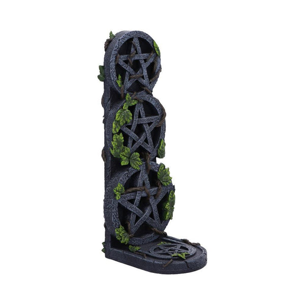 Aged Pentagram Incense Burner 20.5cm - GiftMasters.co.uk