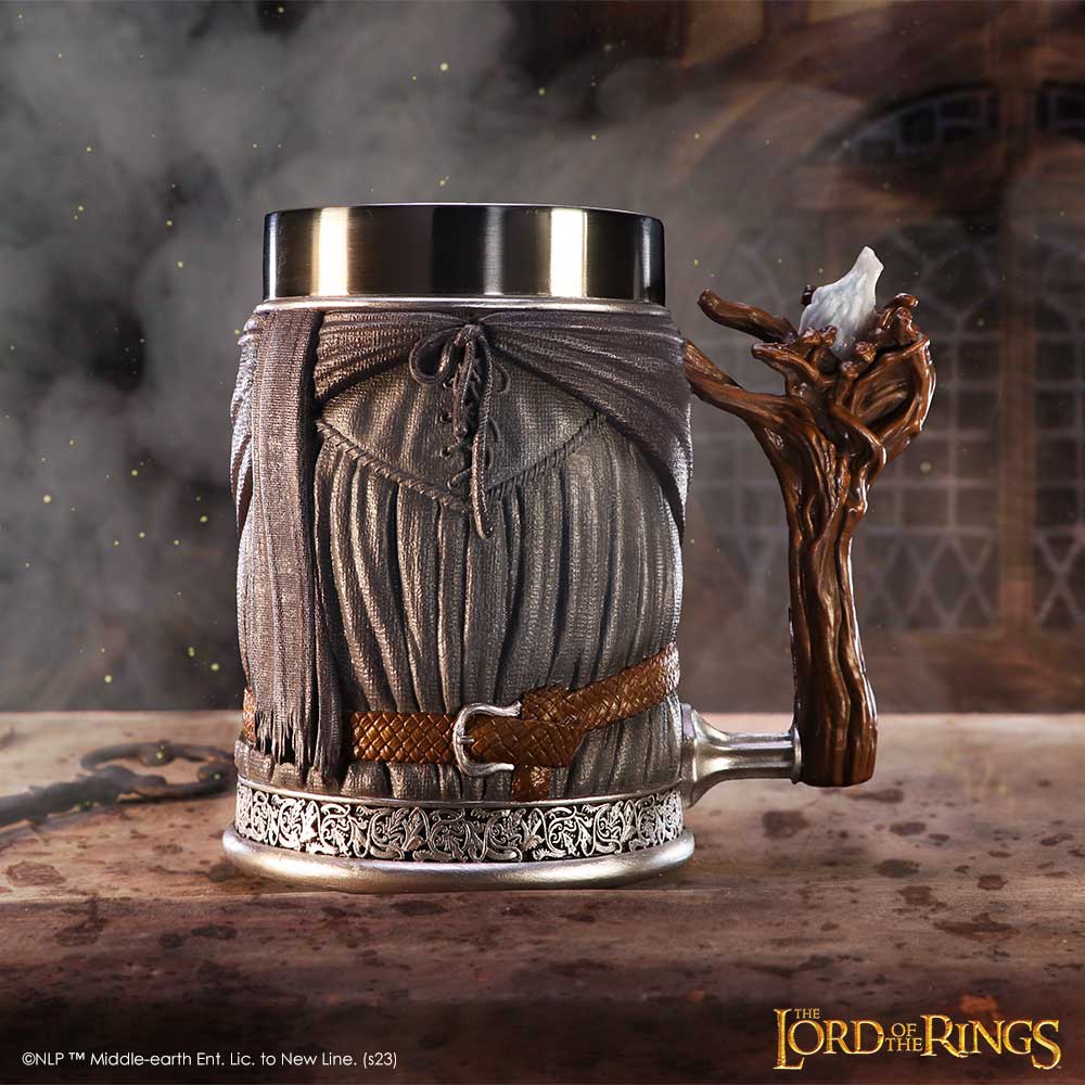 Lord of the Rings Gandalf The Grey Tankard 15.5cm - Buy Tankards at GiftMasters.co.uk