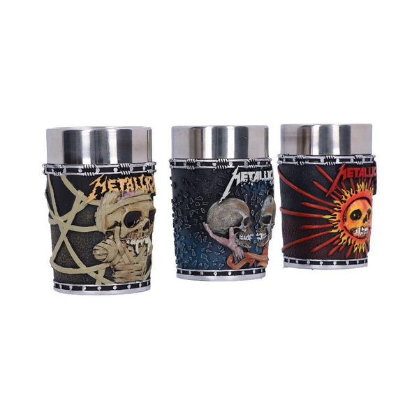 Metallica Shot Glass set 8.5cm - GiftMasters.co.uk