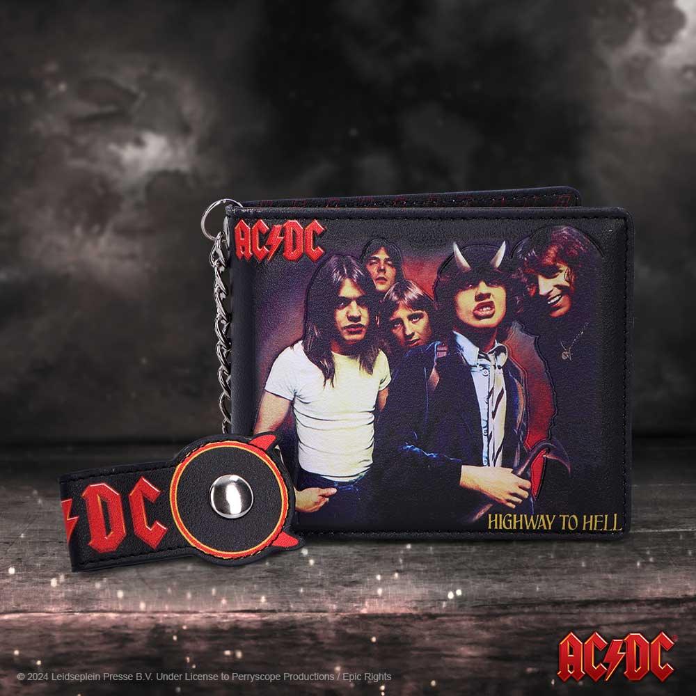 ACDC Highway to Hell Wallet 11cm - Buy Wallets at GiftMasters.co.uk