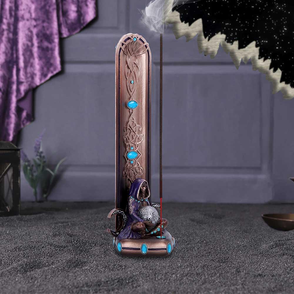 Triple Moon Goddess Incense Burner 22.5cm - Buy Incense Holders at GiftMasters.co.uk