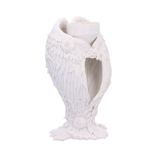 Angel Wings Tea Light Holder 17cm - GiftMasters.co.uk