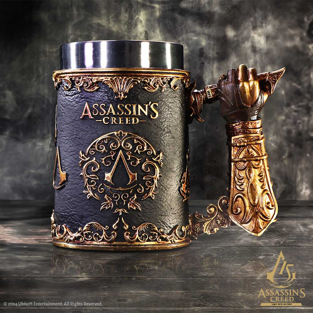 Assassin's Creed Through the Ages Tankard 15.5cm - Buy Tankards at GiftMasters.co.uk