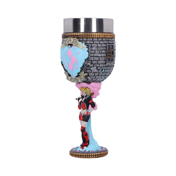 Harley Quinn Goblet 20cm - GiftMasters.co.uk