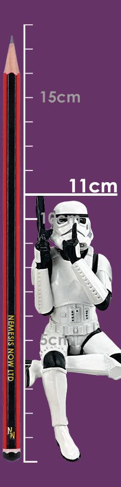 Three Wise Sitting Stormtroopers 11cm Ornament - GiftMasters.co.uk