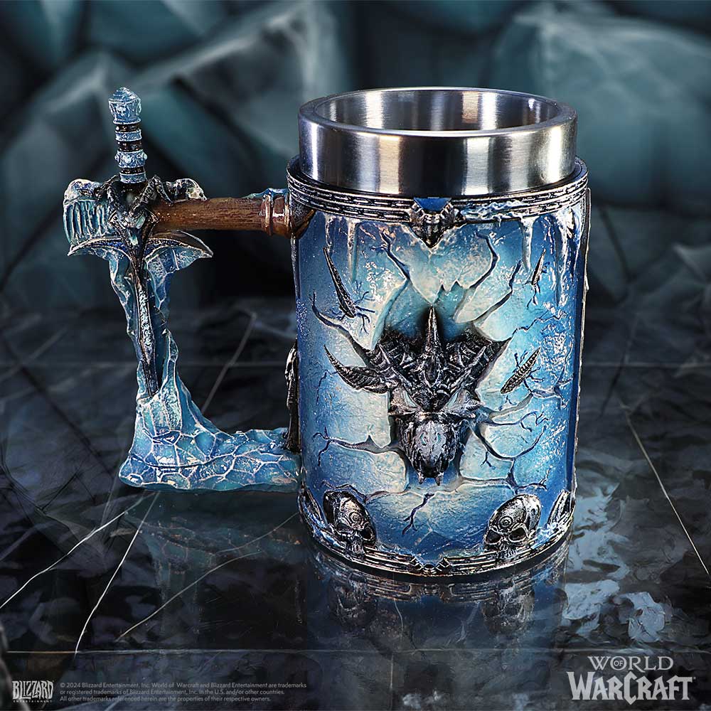 World of Warcraft The Lich King Tankard 15.5cm - Buy Tankards at GiftMasters.co.uk