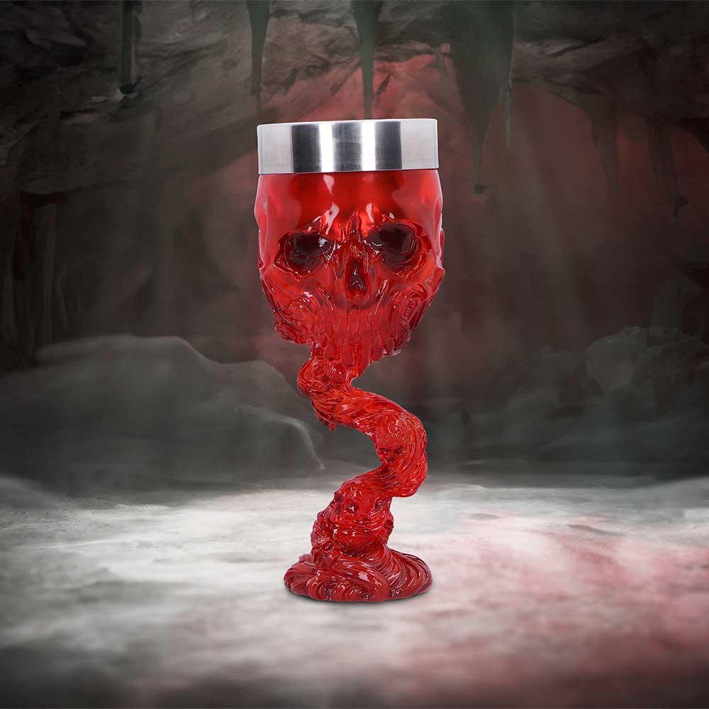 Soul Spirit Fire Goblet (Red) 19.3cm - Buy Goblets & Chalices at GiftMasters.co.uk