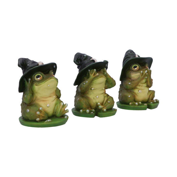 Three Wise Toads 10.3cm Ornament - GiftMasters.co.uk