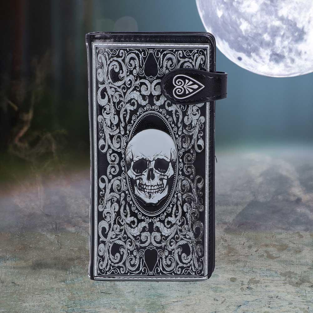 Skull Tarot Purse 18.5cm - Buy Purses at GiftMasters.co.uk