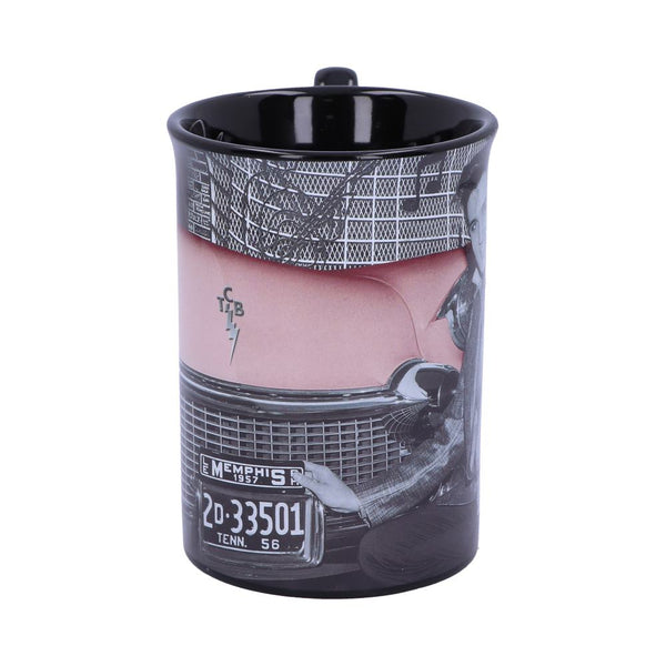 Mug - Elvis - Cadillac 16oz - GiftMasters.co.uk
