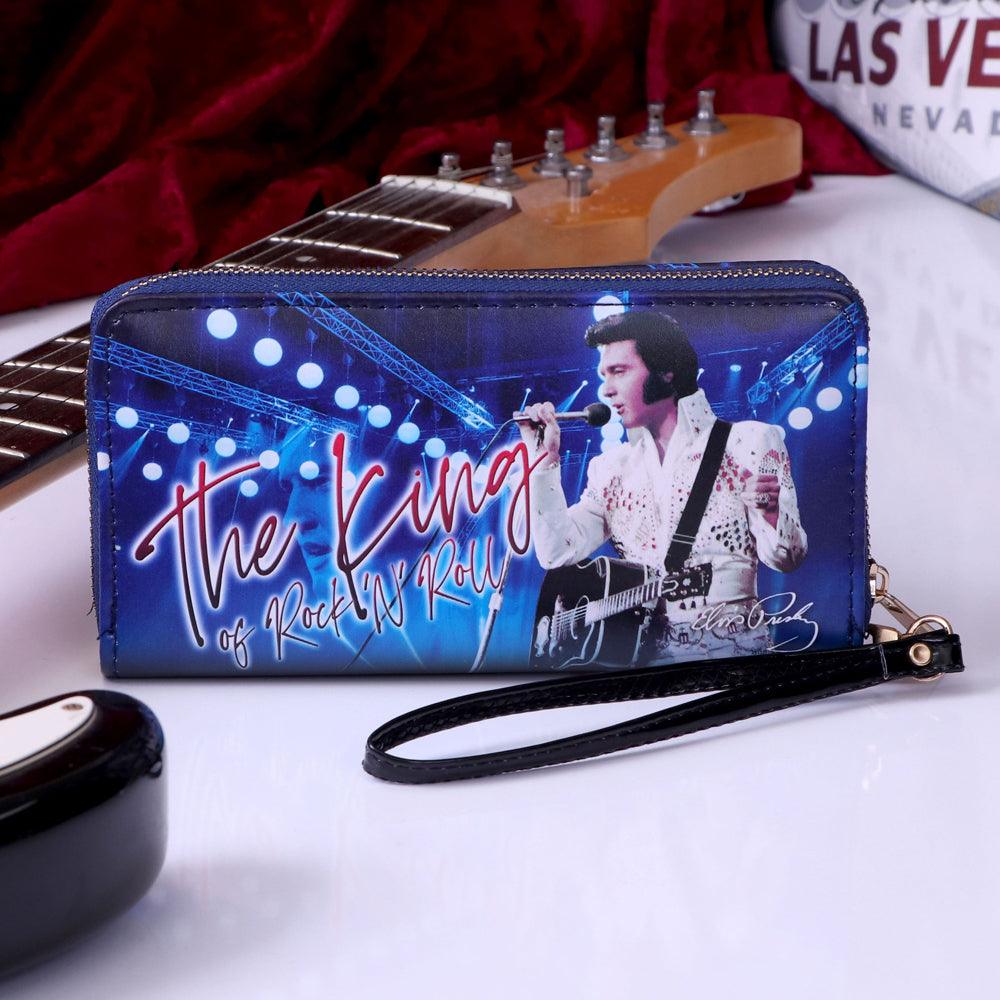 Purse - Elvis The King of Rock and Roll 19cm - Buy Purses at GiftMasters.co.uk