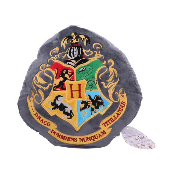 Harry Potter Hogwarts Crest Cushion 40cm - GiftMasters.co.uk