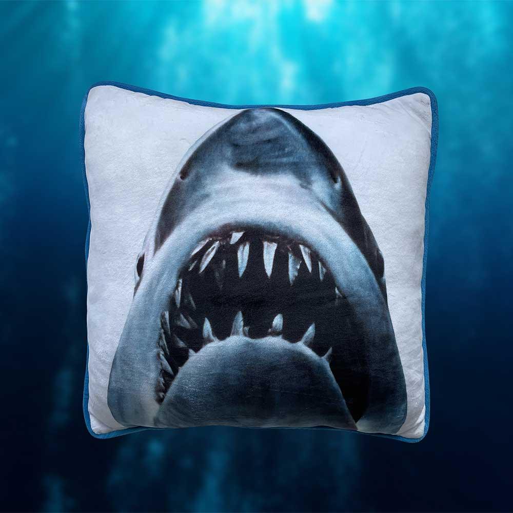 Jaws Cushion 40cm - Buy Cushions at GiftMasters.co.uk