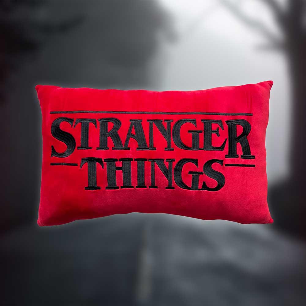 Stranger Things Logo Cushion 55cm - Buy Cushions at GiftMasters.co.uk