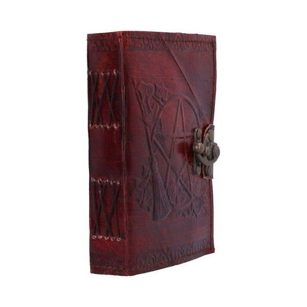 Pentagram Leather Emboss Journal+Lock(SIW) - GiftMasters.co.uk