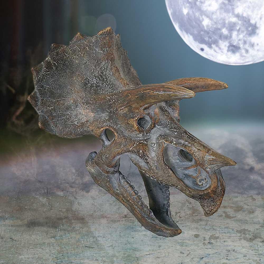 Triceratops Head 23cm - Buy Wall Hanging Sculptures at GiftMasters.co.uk